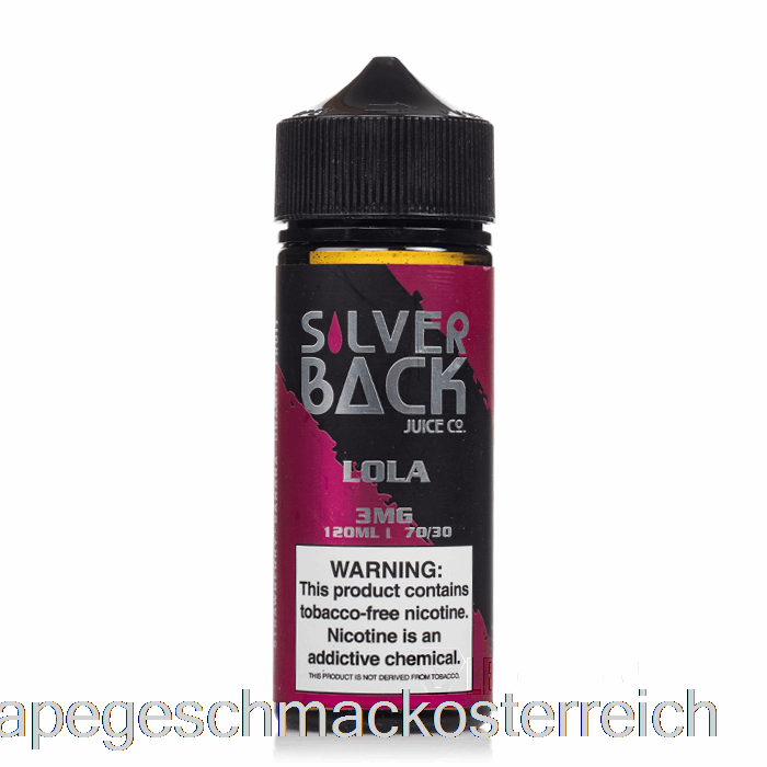 Lola - Silverback Juice Co. - 120 Ml 3 Mg Vape-Geschmack